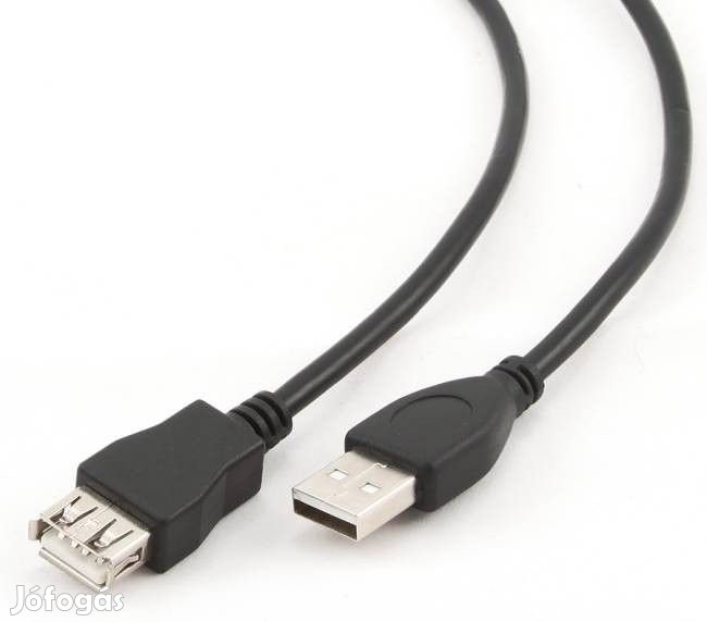USB 2.0 hosszabbító kábel 1.80 m Gembird