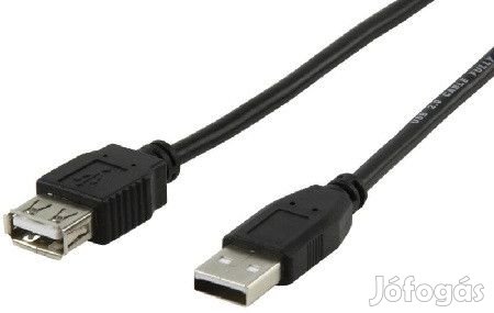 USB 2.0 hosszabbító kábel 1.80 m NBase