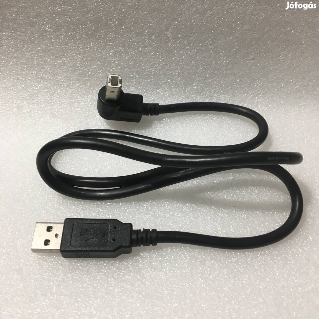 USB 2.0 nyomtató scanner A dugó - B dugó 0,75 m kábel fekete