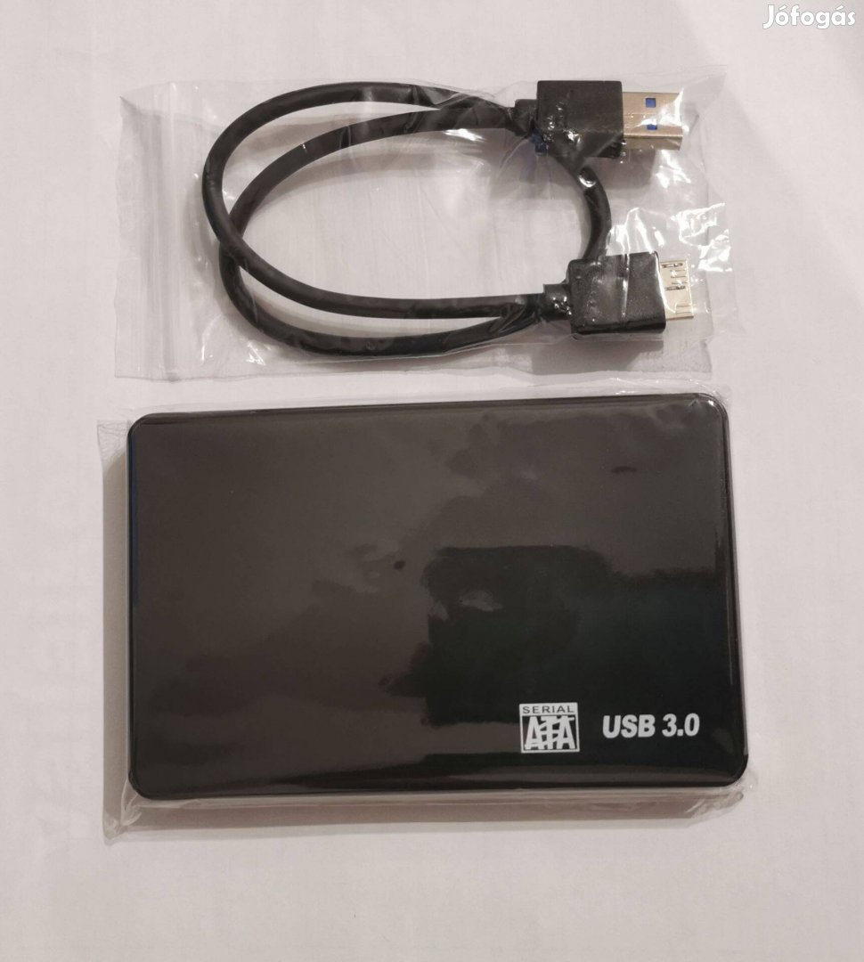 USB 3.0 külső ház 2,5" HDD vagy SSD hez