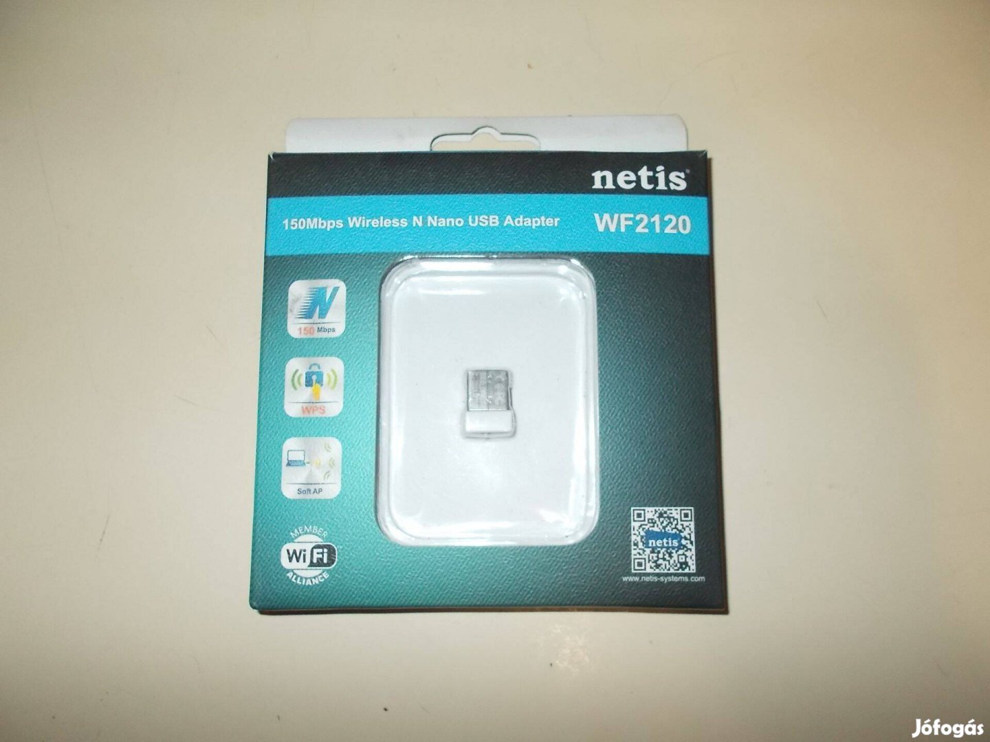 USB Adapter vezeték nélküli 150 Mbps Netis WF2120