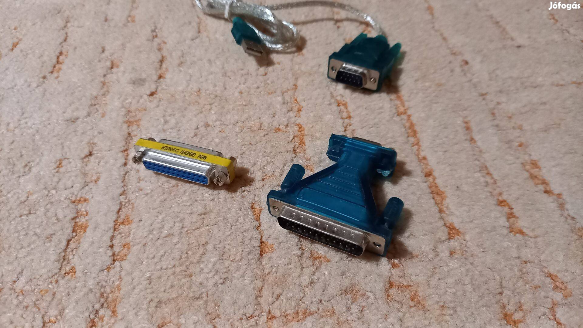 USB LPT COM átlalkító kábel