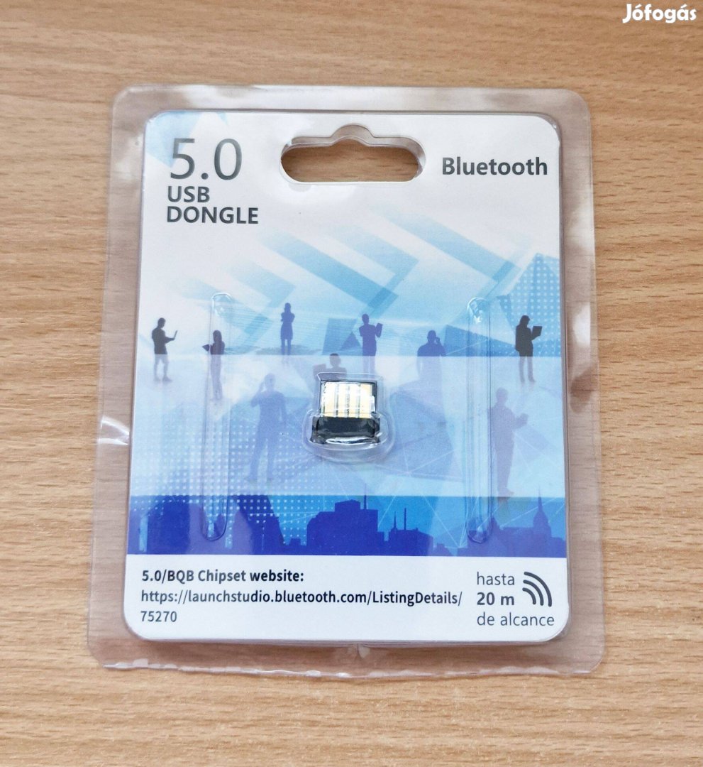 USB Mini Bluetooth 5.0 Adapter 24Mbps átviteli sebesség