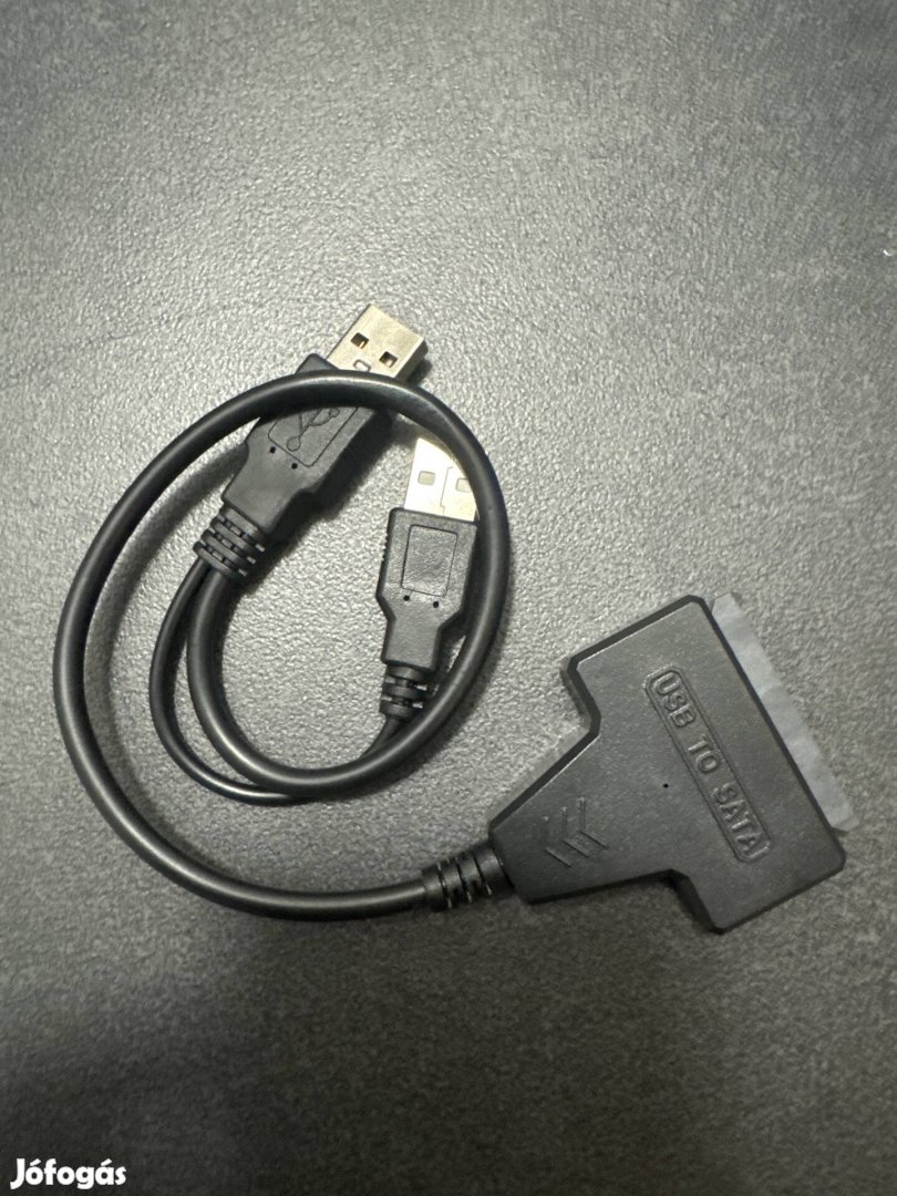 USB SATA átalakító 2 USB csatlakozással