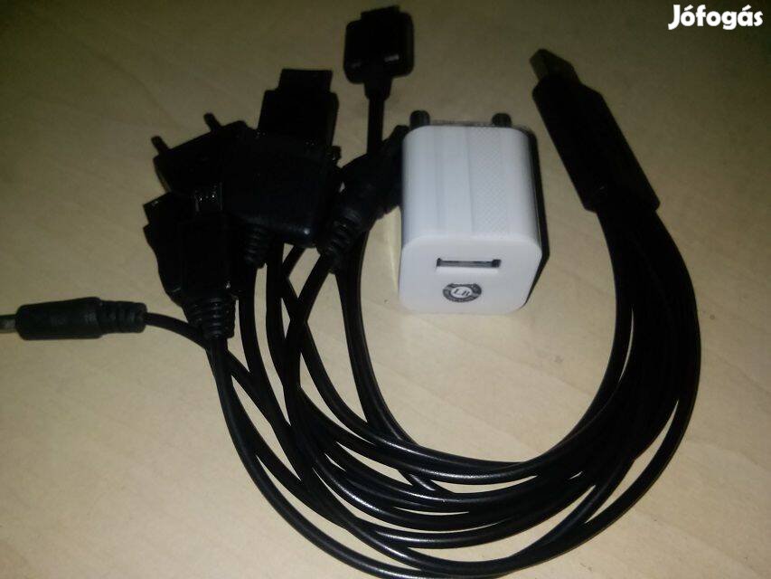 USB Töltő 10 Fejes új