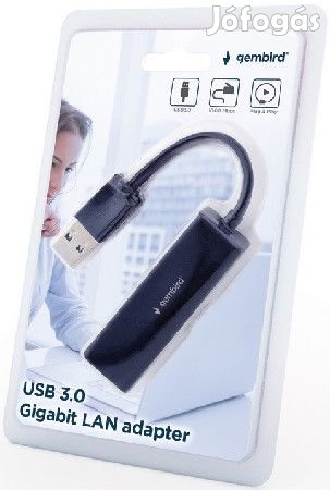 USB hálókártya Gembird NIC-U3-02