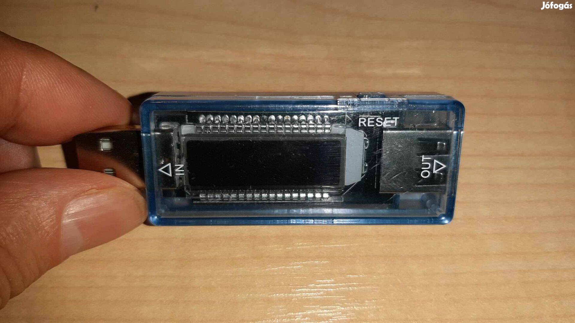 USB teszter voltmérő ampermérő töltés ellenőrző