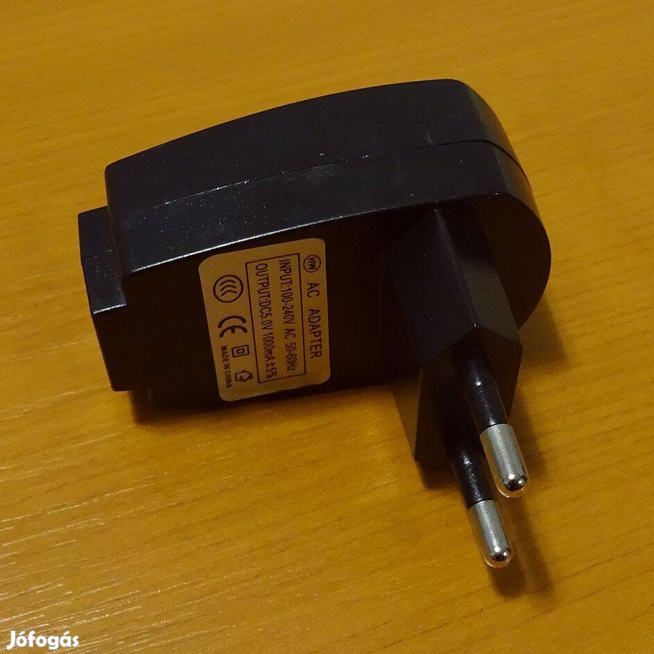 USB töltő 5V 1000mA 1A