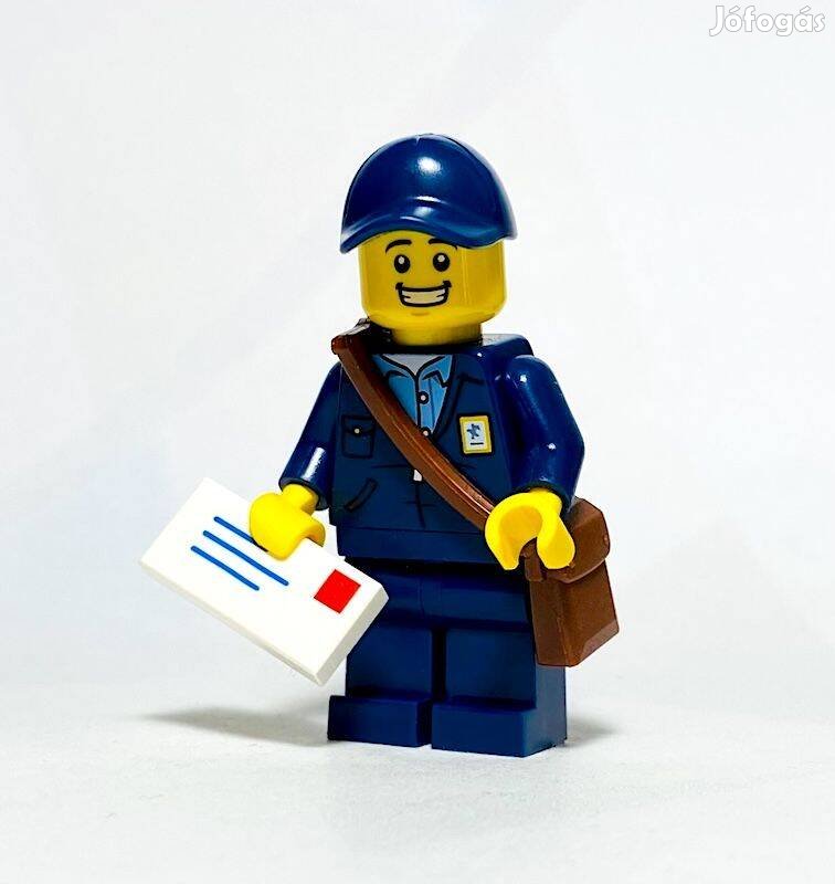 USPS postás Eredeti LEGO egyedi minifigura - City - Új