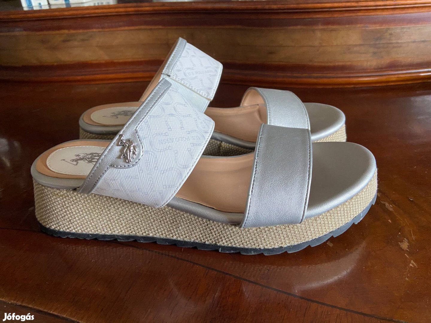 US Polo Assn papucs szandál, 38-as
