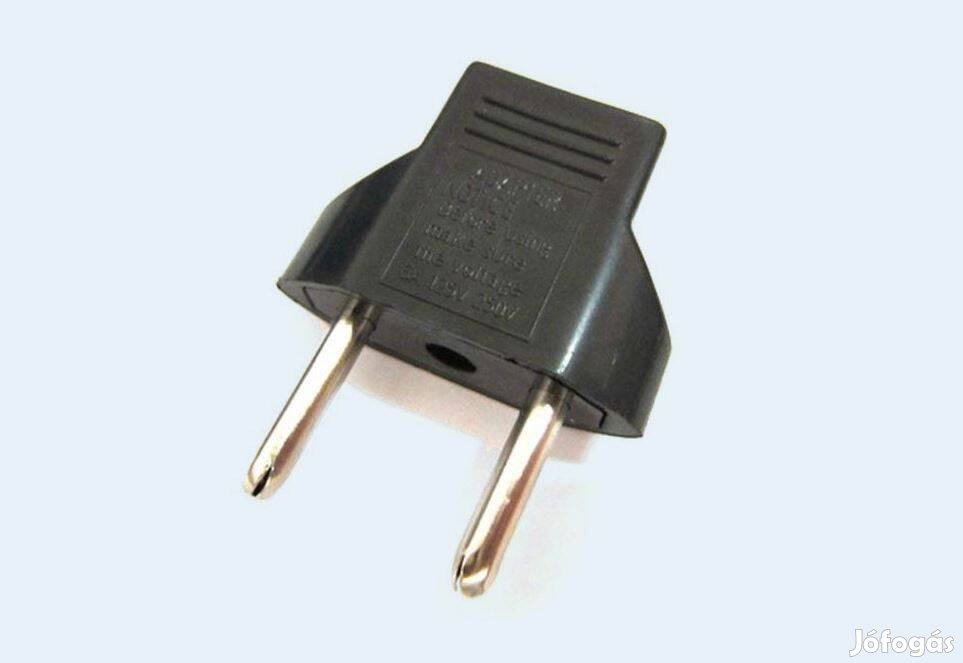 US - EU átalakító adapter 125 ~ 250 V 6A