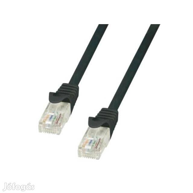 UTP Patch LAN Internet kábel RJ45 Cat5e - Fekete - 5m ()