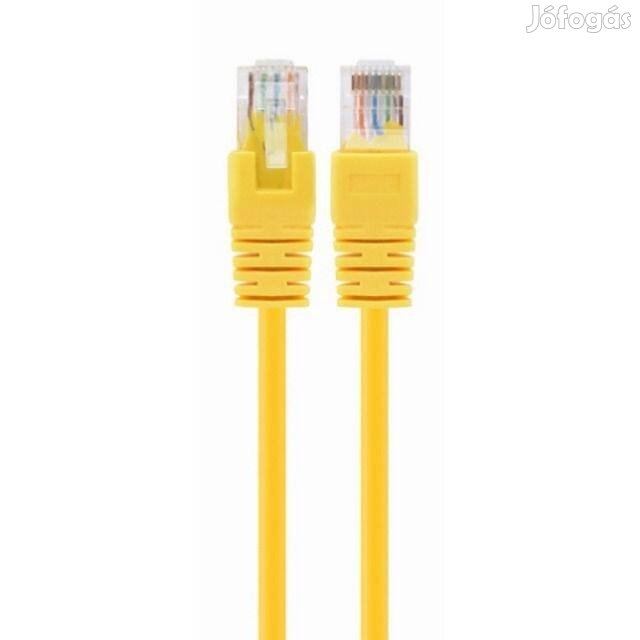UTP Patch LAN Internet kábel RJ45 Cat5e - Sárga - 5m _