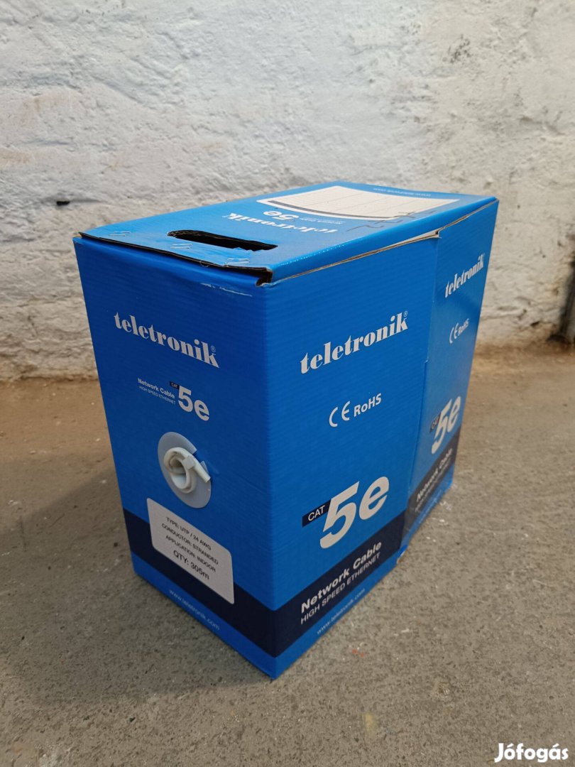 UTP cat5e kábeldob Teletronik