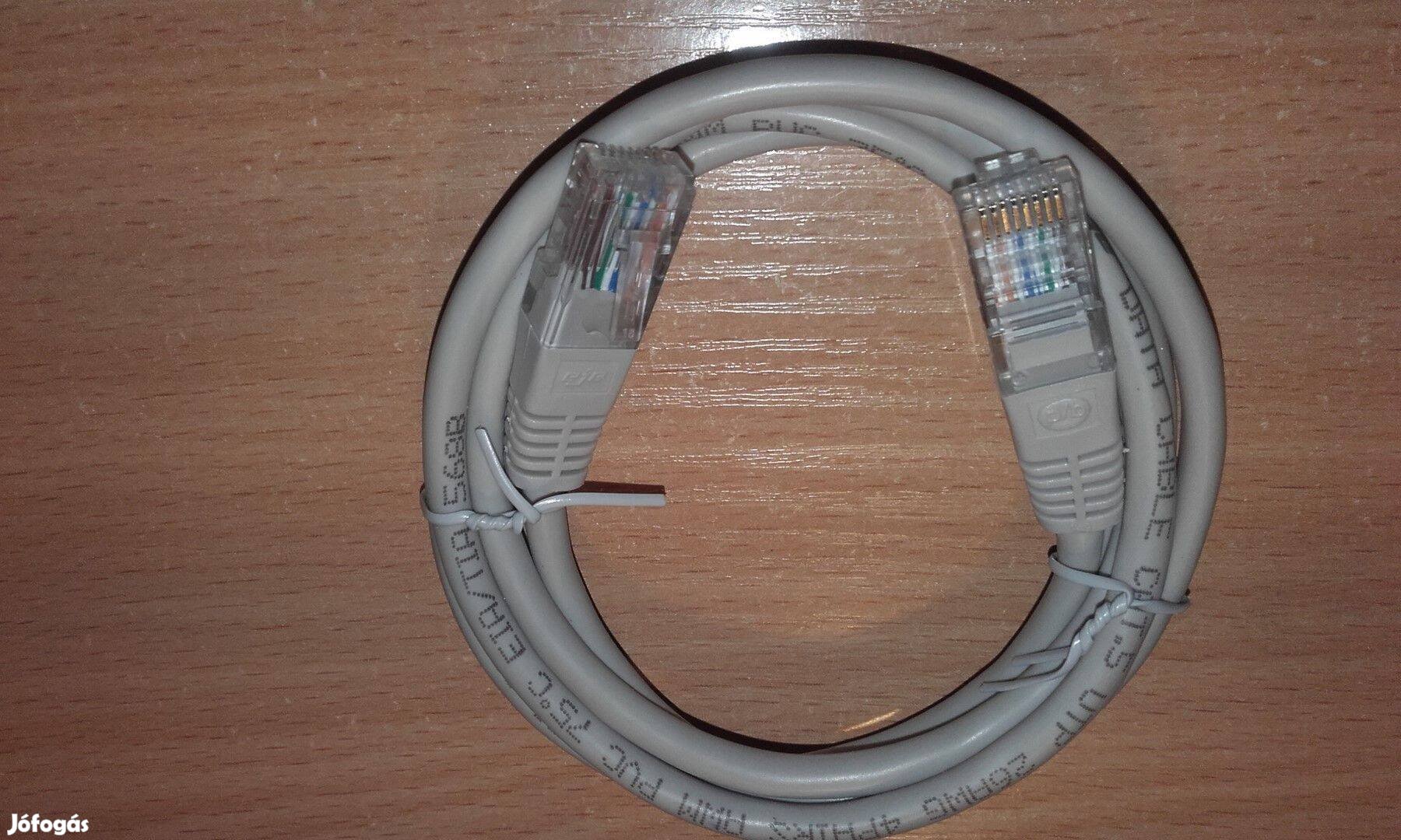 UTP patch kábel 1,5 m új állapotban eladó