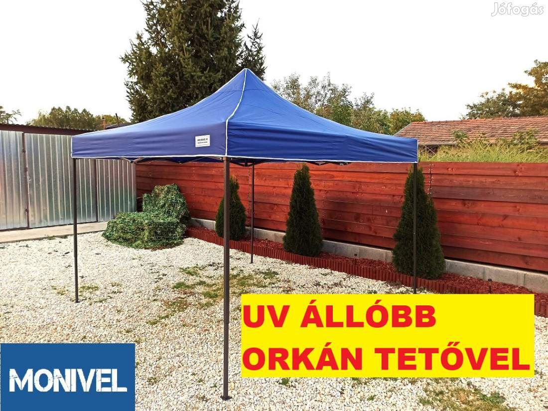 UV állóbb 3x3 kék rendezvény sátor árusító piaci horgász kerti