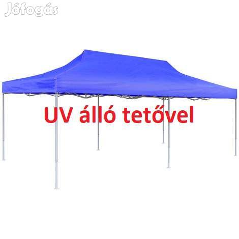UV állóbb 3x6 kék rendezvény sátor árusító piaci horgász kerti