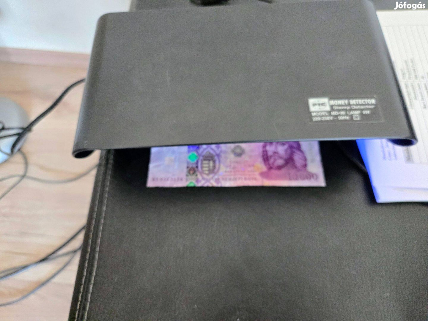 UV lámpás bankjegyvizsgáló Pénzvizsgáló készülék Debrecen