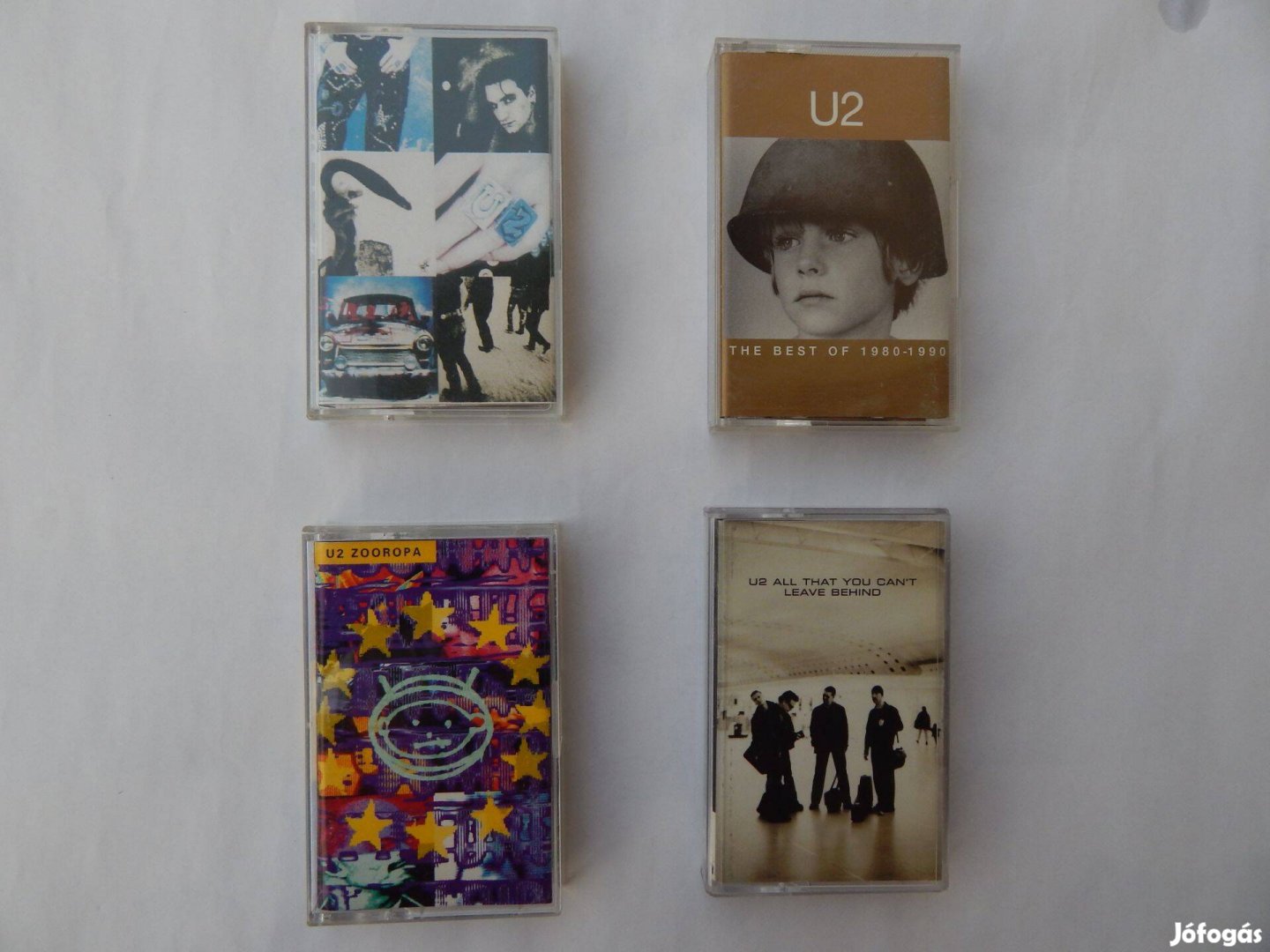 U 2 - Műsoros Audió kazetták 4-es Szettben Eredetiek