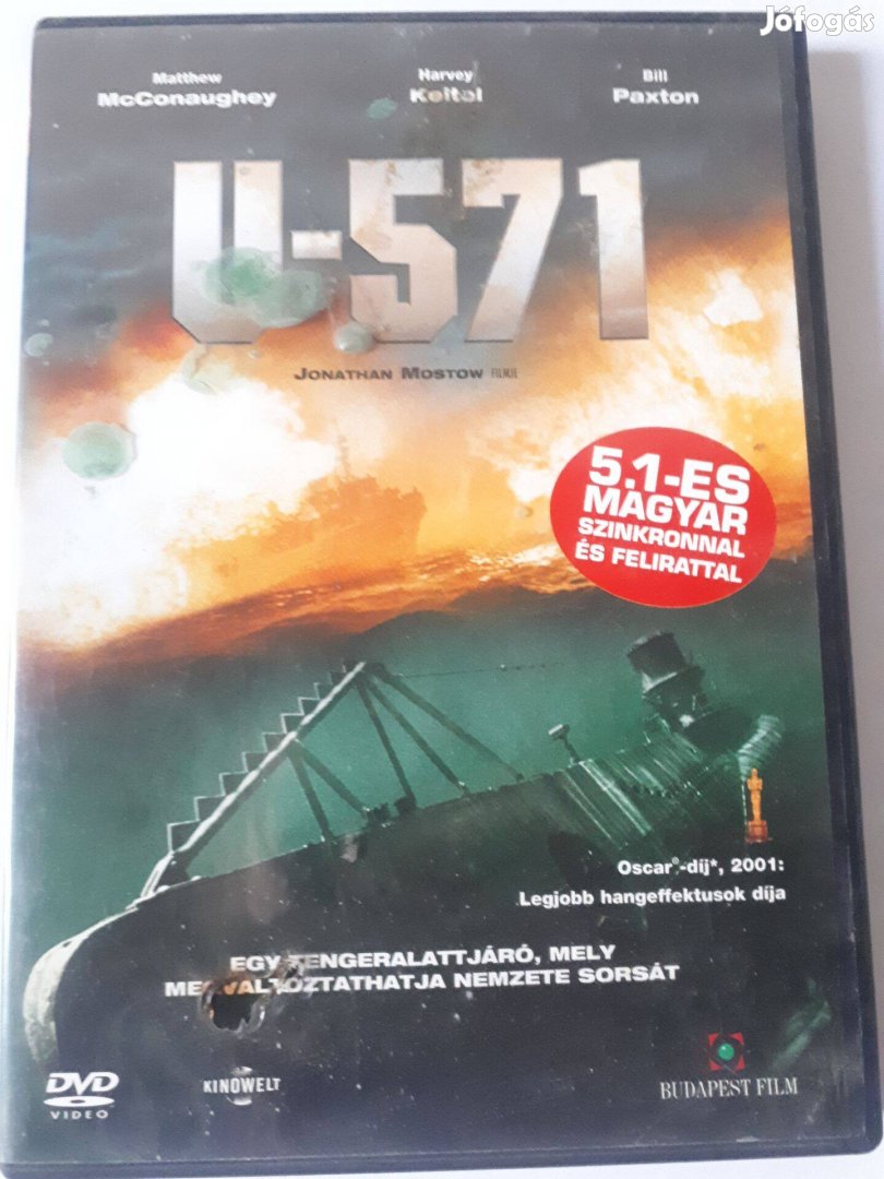 U-571 DVD (Matthew Mcconaughey, Bill Paxton) posta 510 Ft