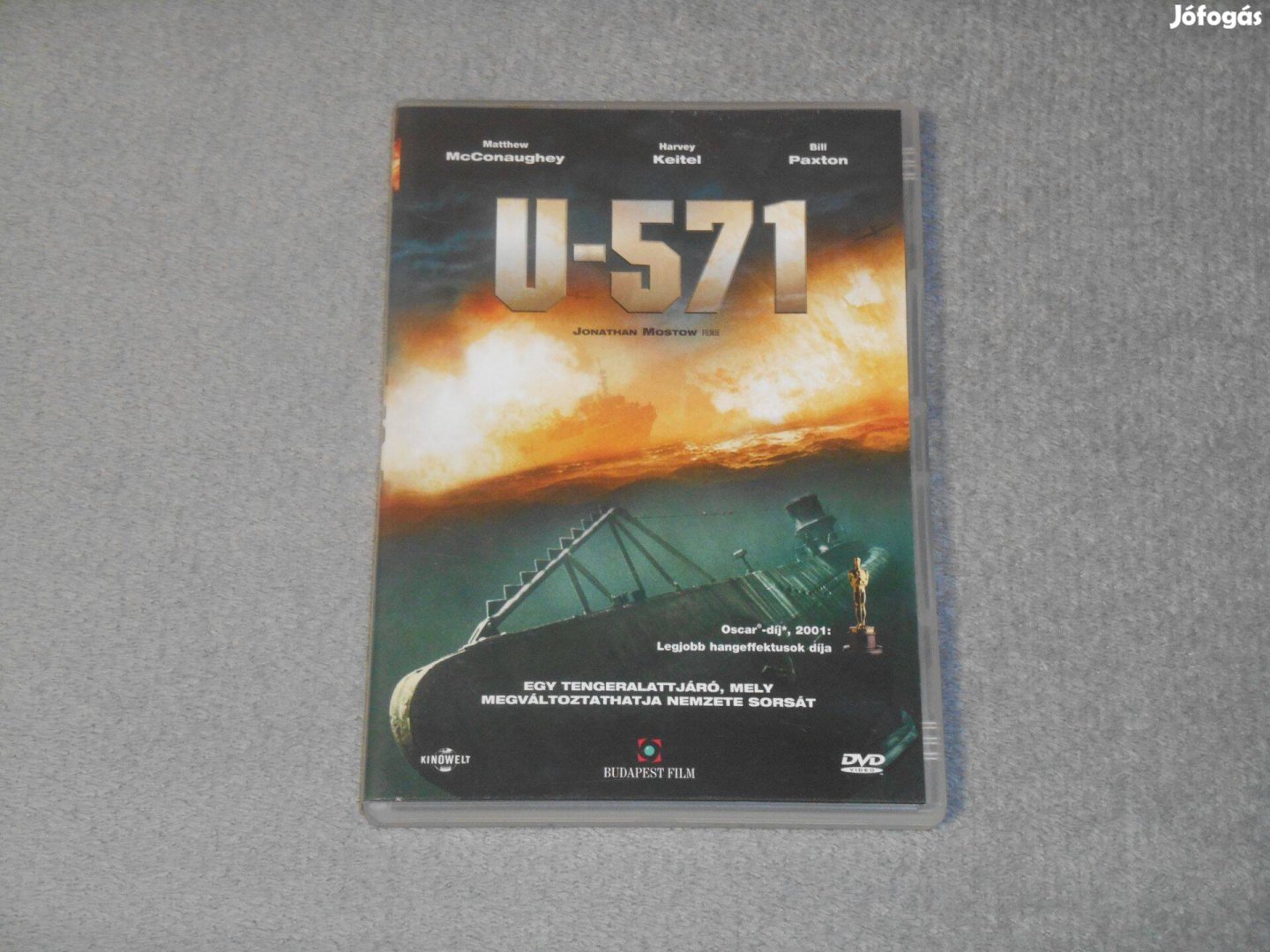 U-571 / U 571 (Matthew Mcconaughey, Harvey Keitel) DVD film Ingyenes!