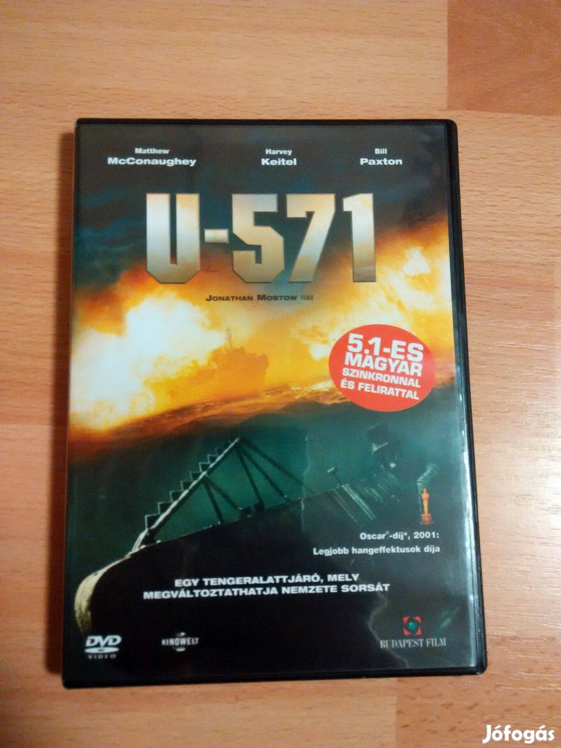 U-571 (bővített, rendezői változat) dvd