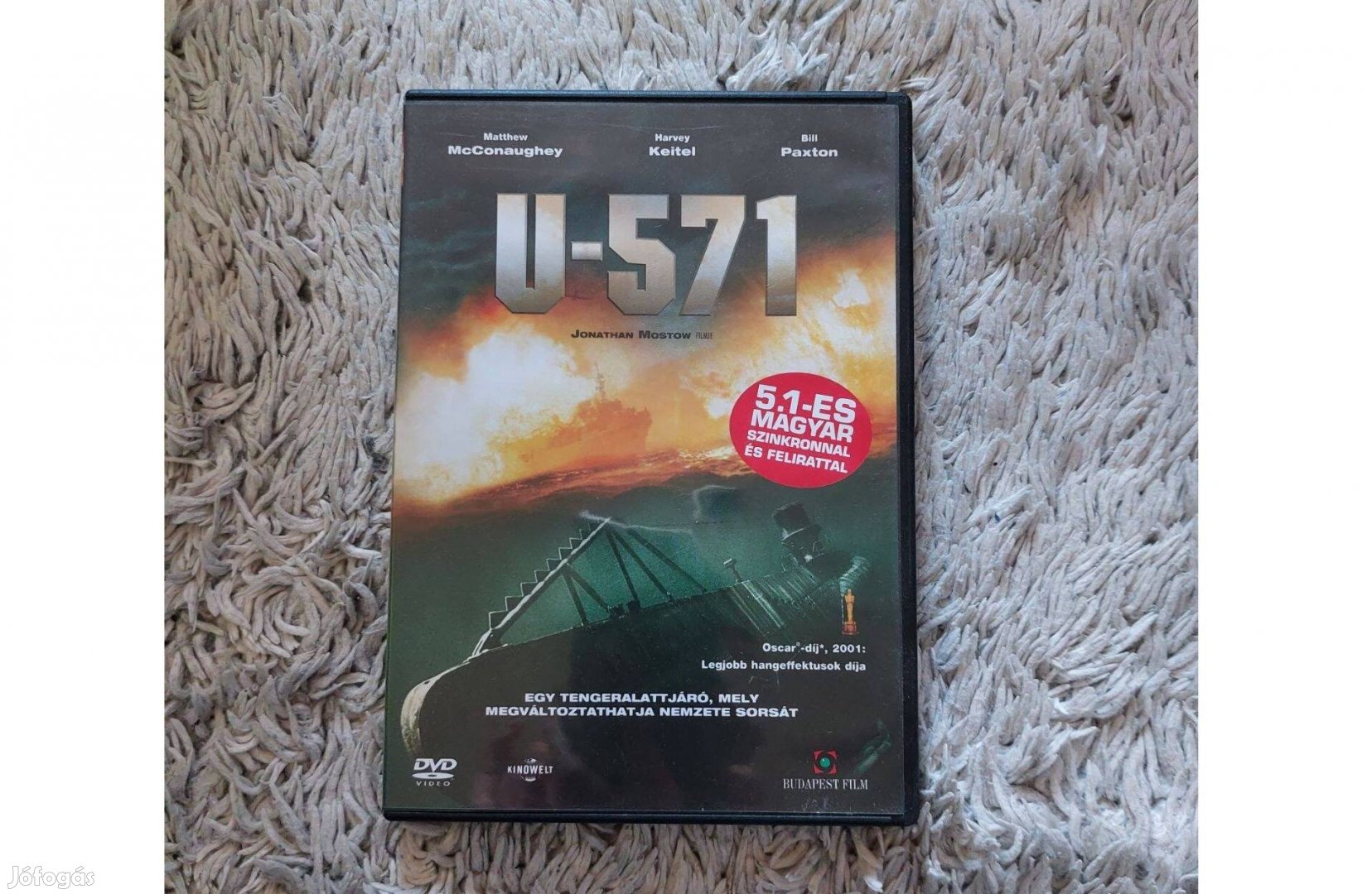 U-571 egy tengeralattjáró, mely megváltoztathatja nemzete sorsát DVD