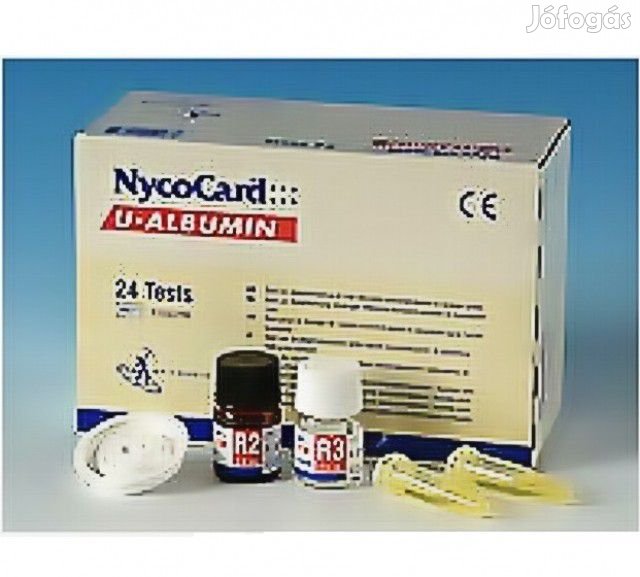 U-Albumin kontrol teszt NycoCard készülékhez 2x1,5 ml