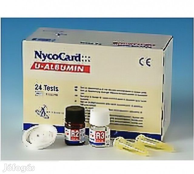 U-Albumin teszt NycoCard készülékhez 24 db