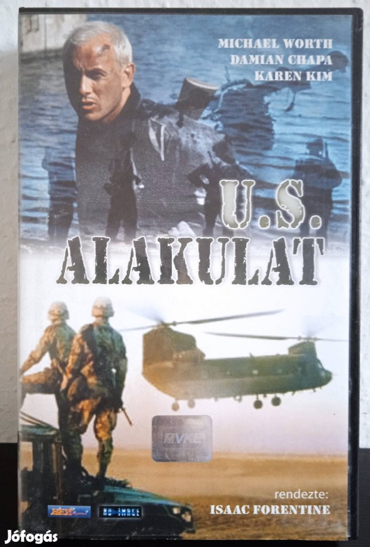 U. S. Alakulat VHS kazetta eladó 