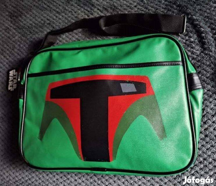 Ú, címkés, ajándékozható Retro Design Star Wars Boba Fett oldaltáska