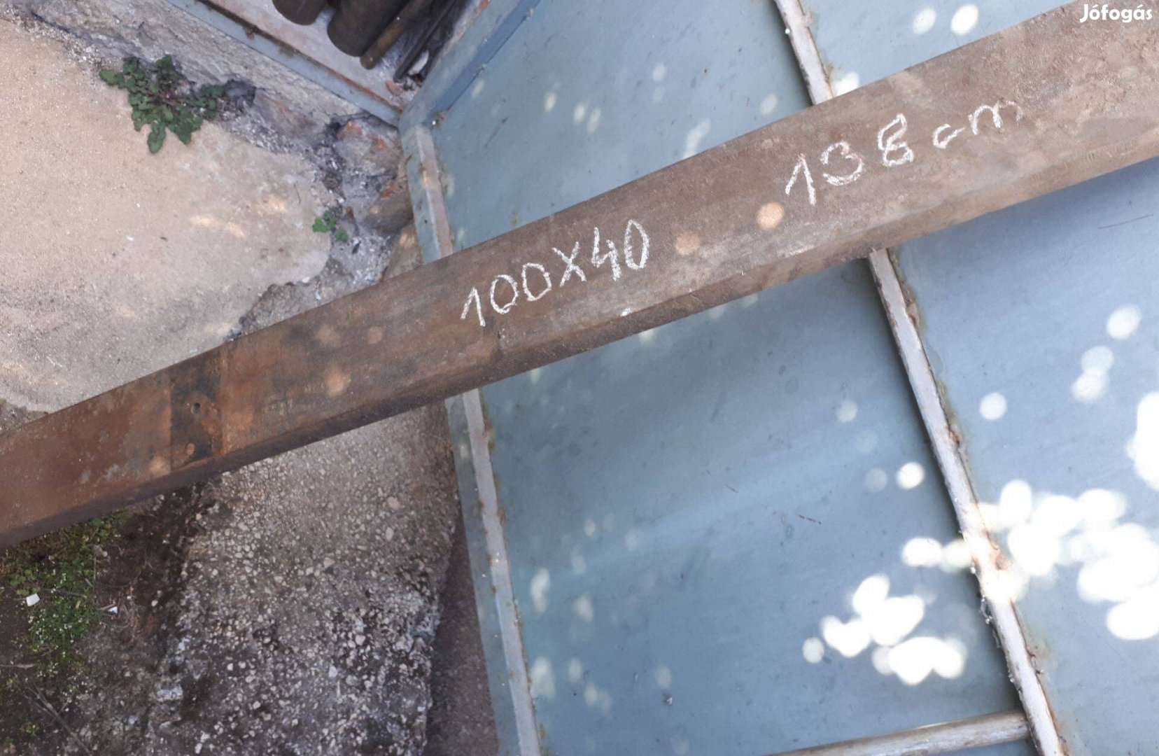 U vas 100x40 mm eladó !