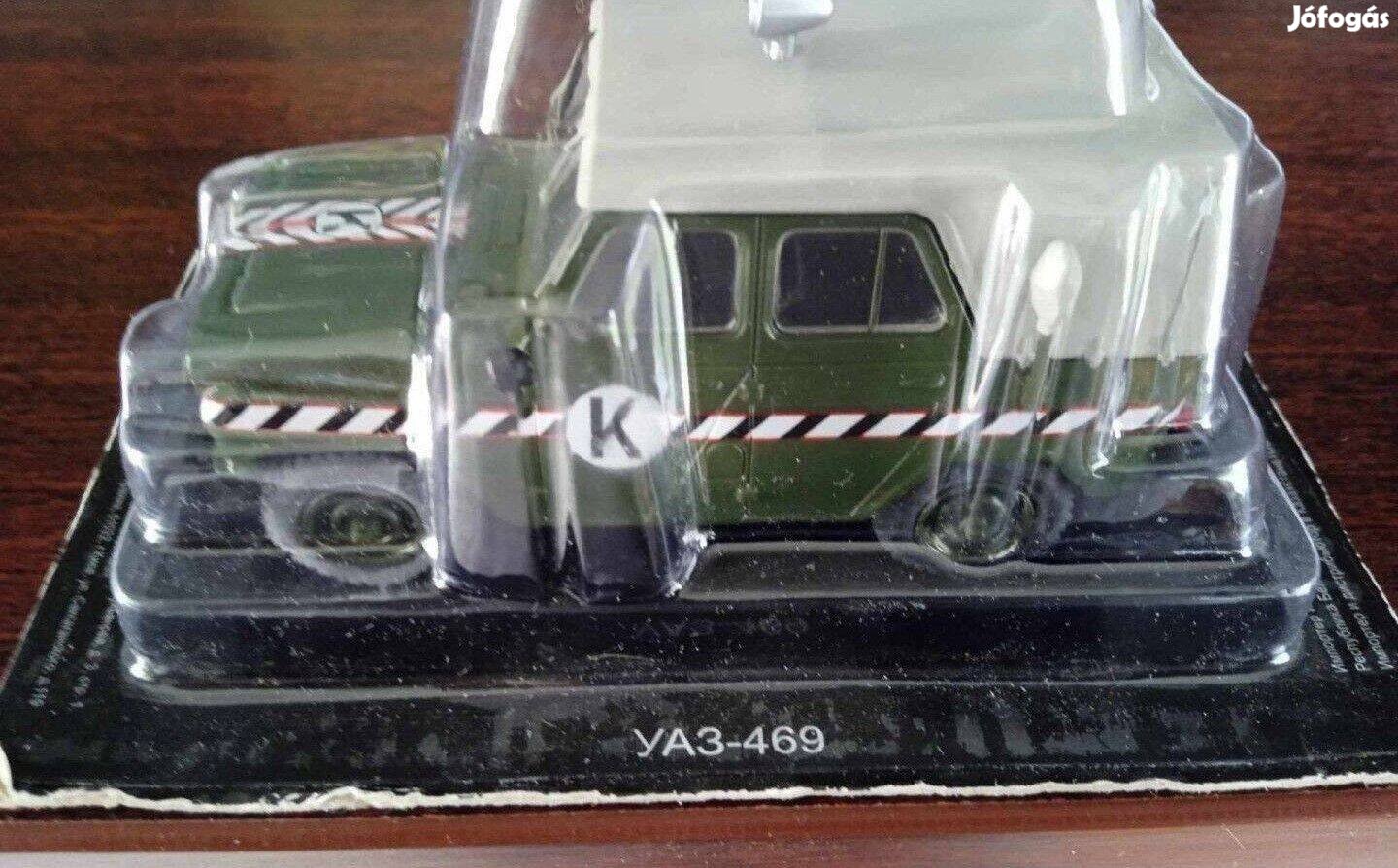 Uaz 469 "komendatura" kisauto modell 1/43 Eladó