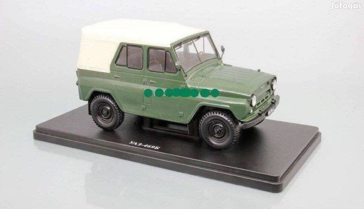 Uaz 469 kisauto modell 1/24 Eladó