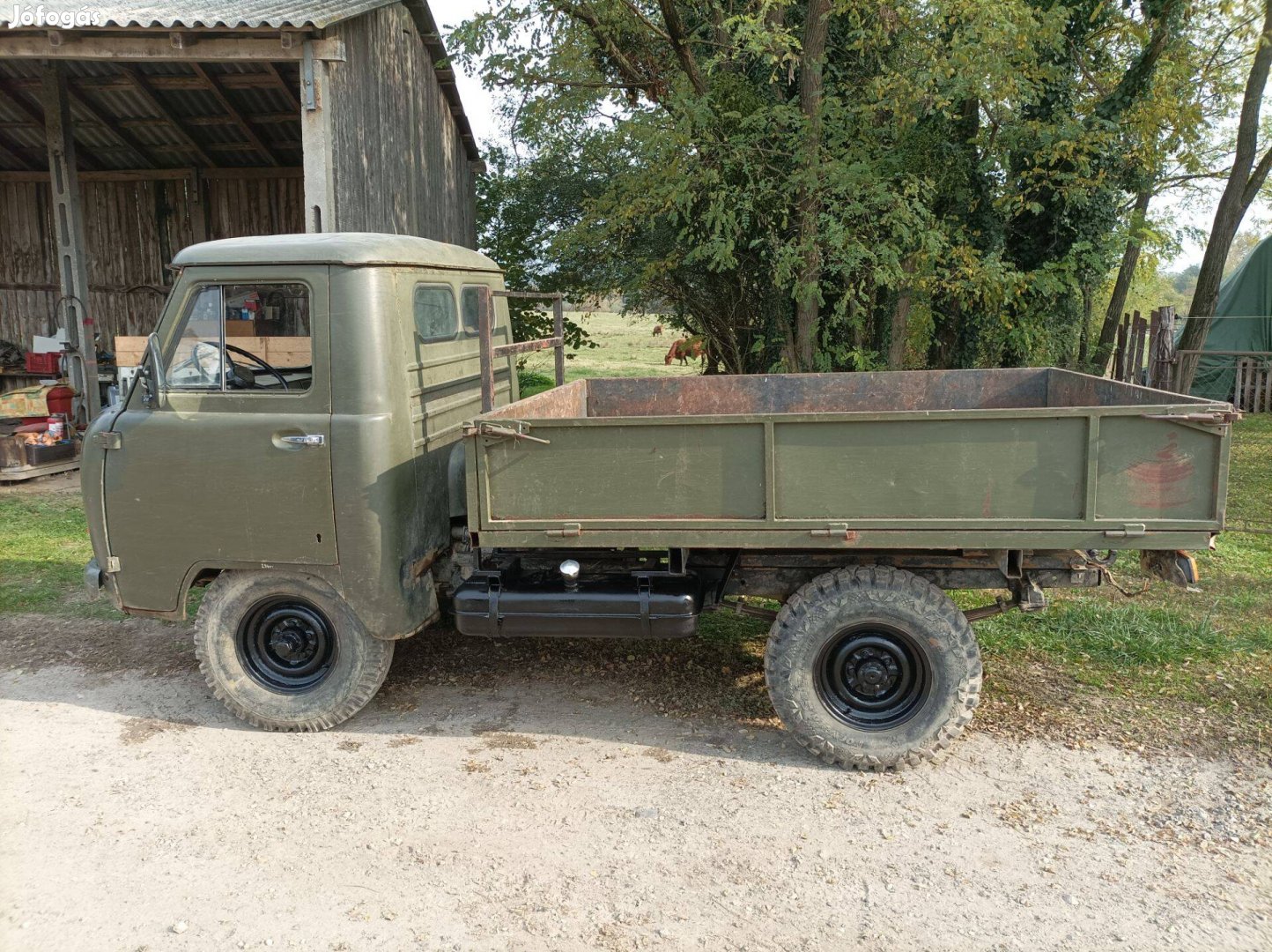 Uaz platós 4x4 tgk