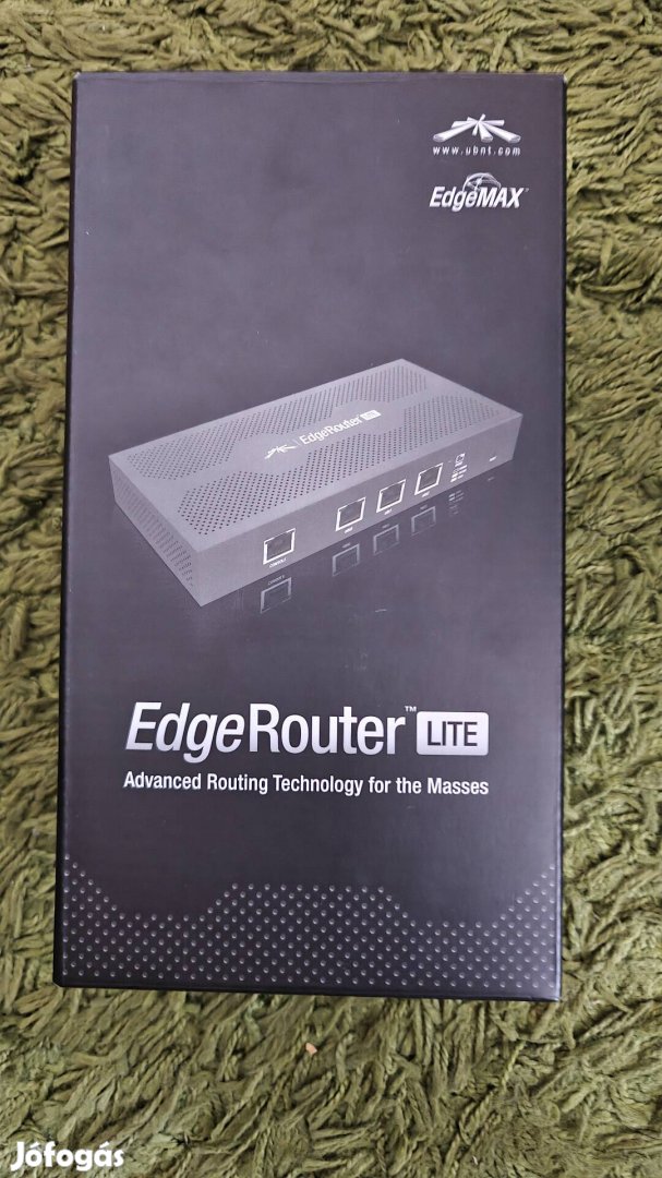 Ubiquiti Edgerouter Lite Erlite-3 gigabites útválasztó.