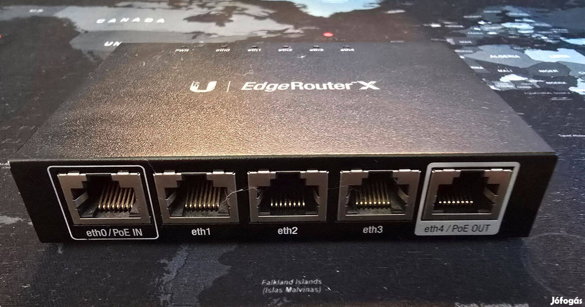 Ubiquiti Edgerouter X ER-X PoE 4 portos gigabit router