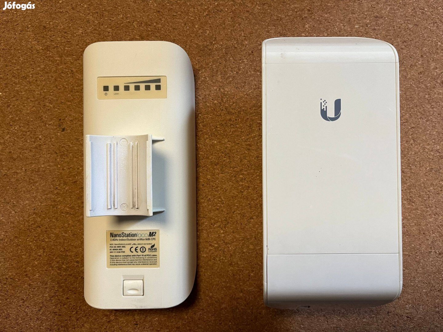 Ubiquiti Nanostation Loco M2 2.4 Ghz-es WiFi AP/Kliens, használt