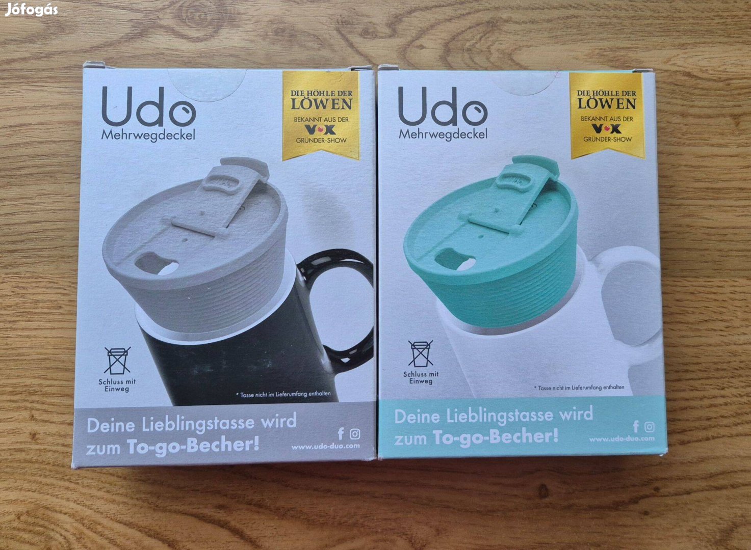 Udo kávéspohár tető új bontatlan csomagolás a02