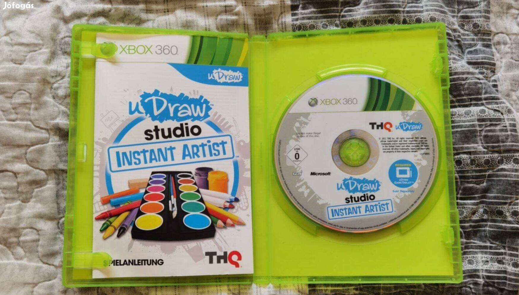 Udraw studio xbox 360 játék (game only)