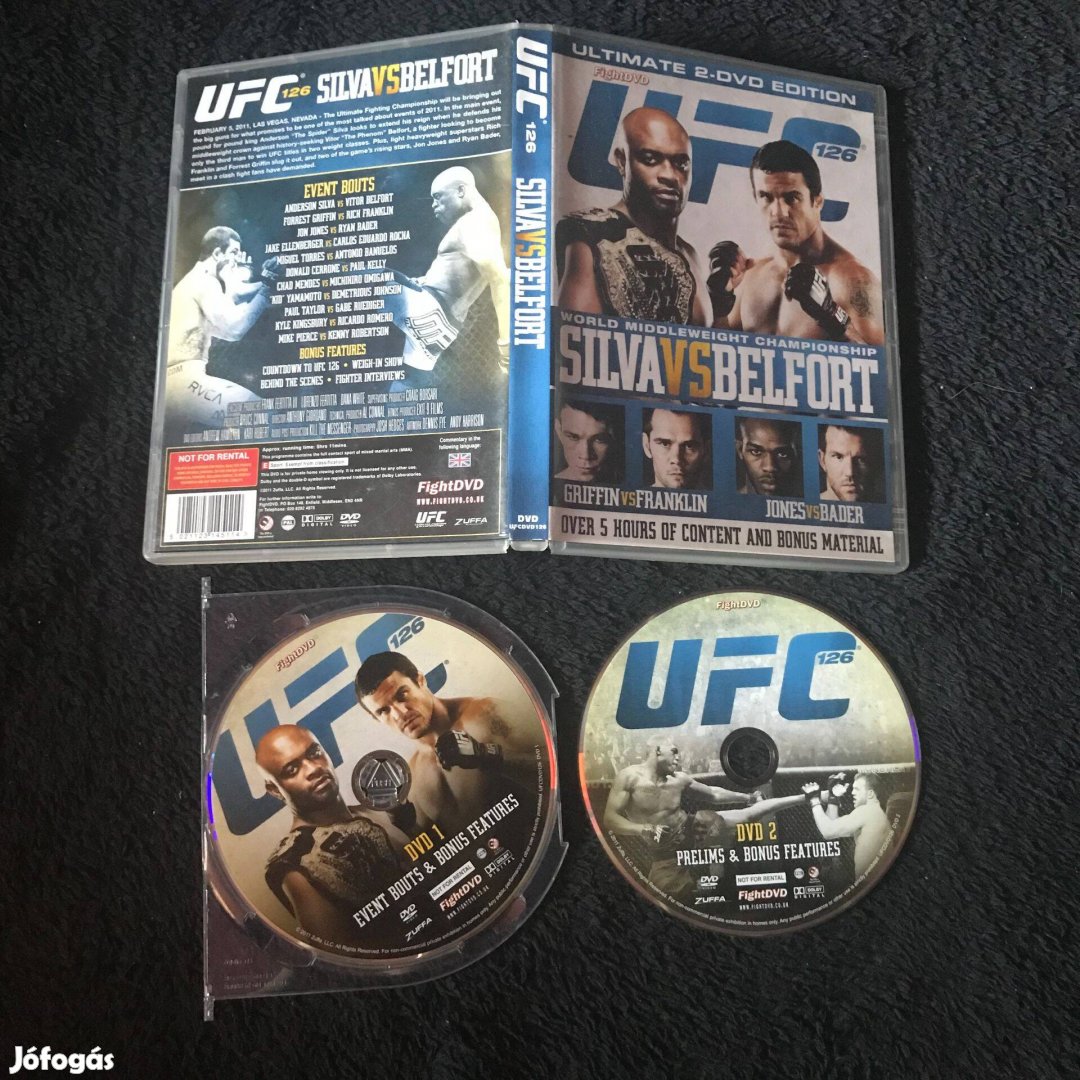 Ufc 126 ppv dvd