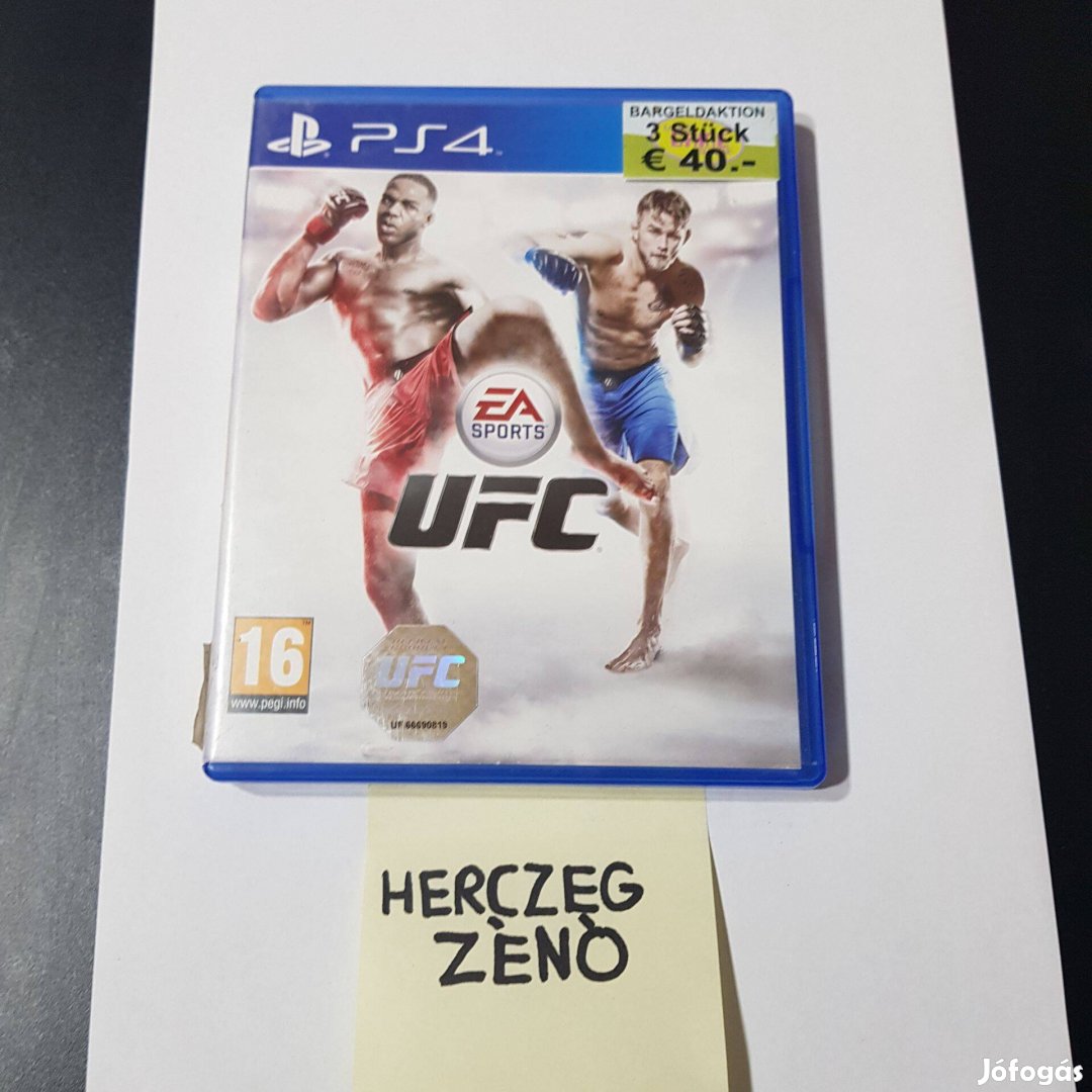 Ufc 1 ps4 játék