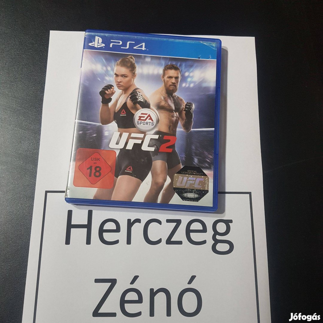 Ufc 2 ps4 játék