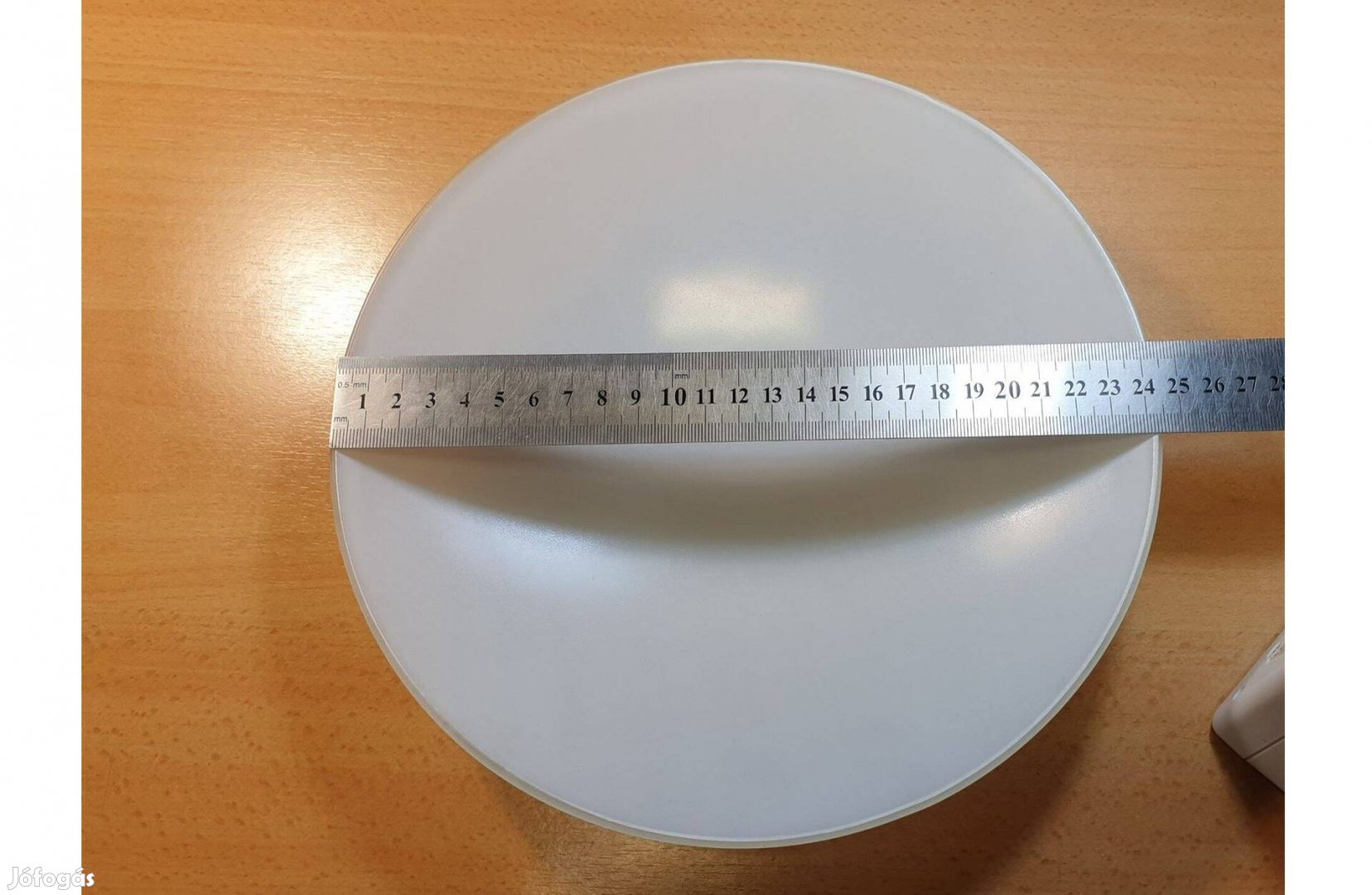 Ufo kerek lámpabúra eladó, 24,5 cm, matt fehér