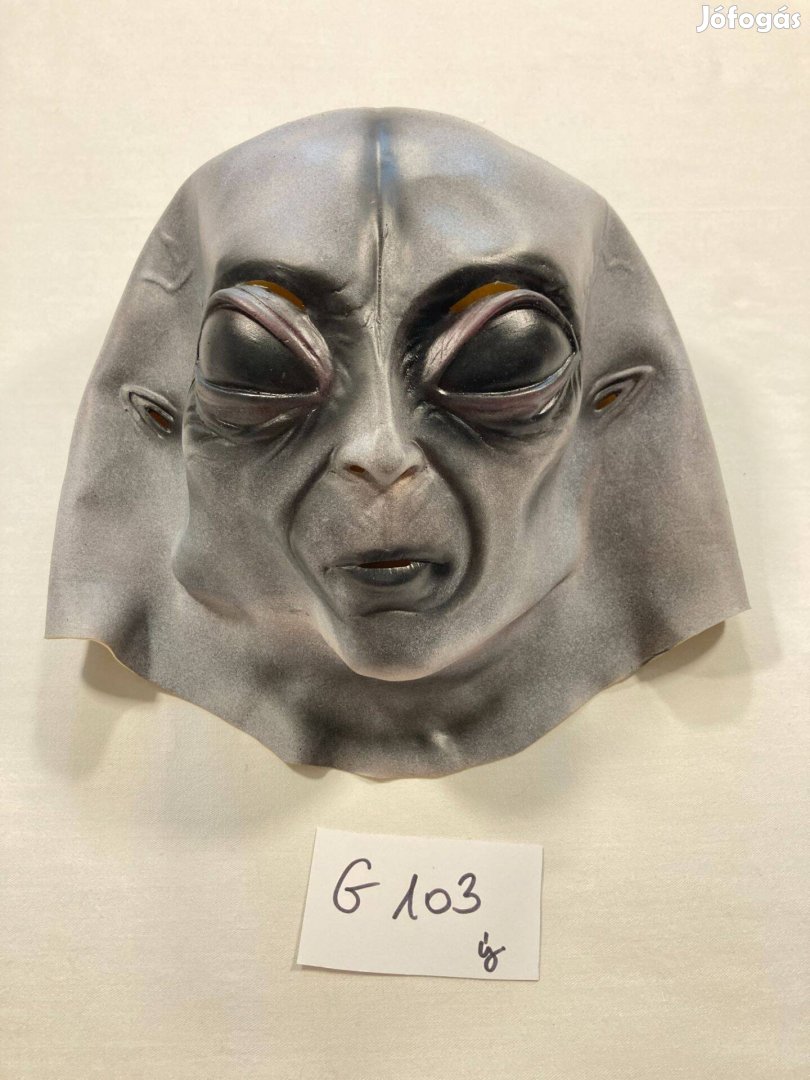 Ufo maszk, Alien maszk, földönkívüli maszk, új G103