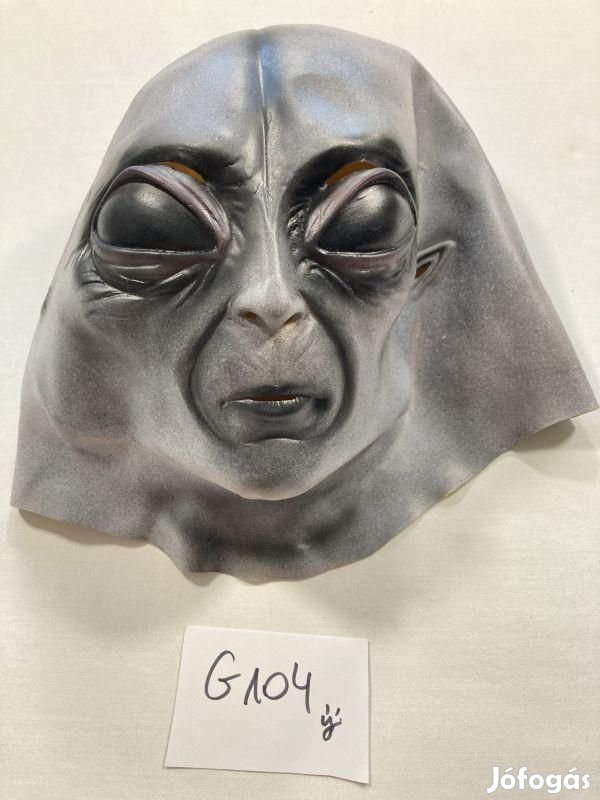 Ufo maszk, Alien maszk, földönkívüli maszk, új G104