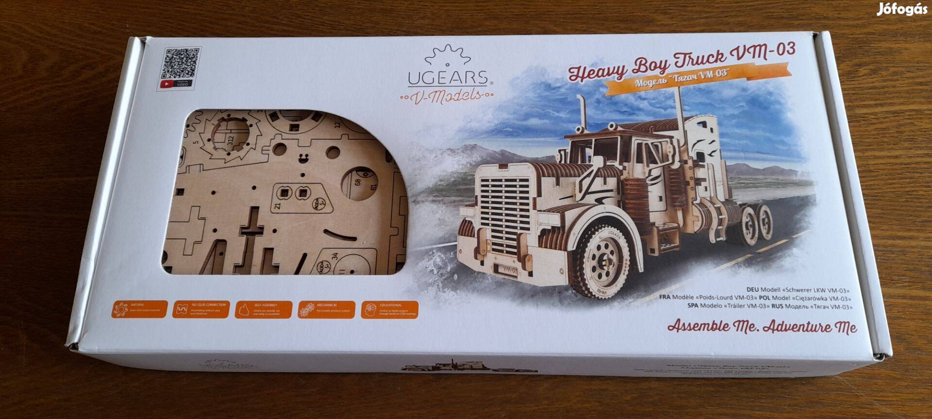 Ugears Heavy Boy Truck Kamion