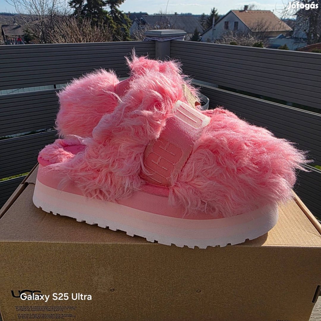 Ugg Fluff Momma Sugar Slide Pink 38