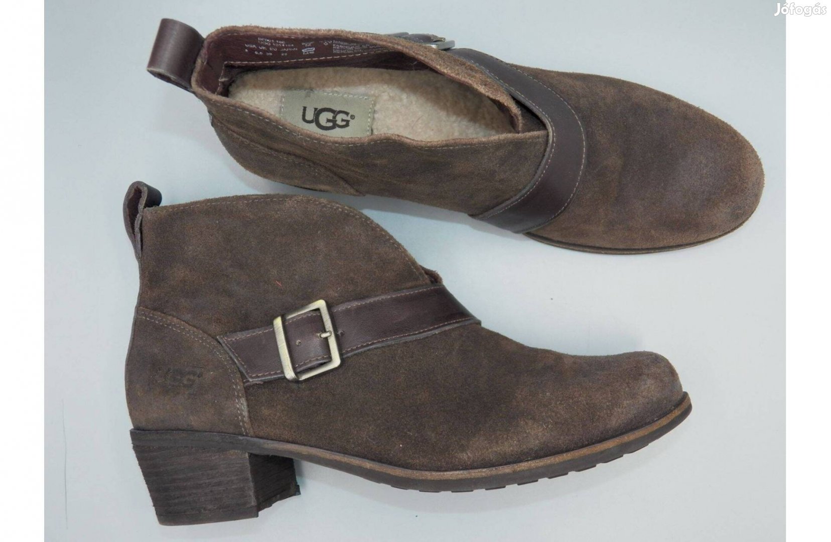 Ugg bőr bokacsizma, 39 / 39,5 -ös