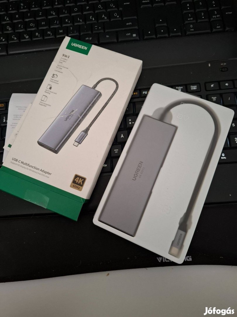 Ugreen 9 in 1 Usb-c portbővítő hub